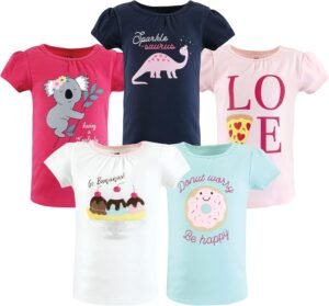 Hudson Baby Unisex Baby Short Sleeve T-shirts
