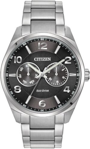 Citizen Men's Eco-Drive Corso Classic Watch in Stainless Ste...