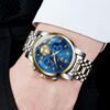 OLEVS Mens Watches Chronograph Business Dress Quartz Stainle...