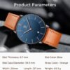 BEN NEVIS Watch, Mens Watch, Minimalist Fashion Simple Wrist...