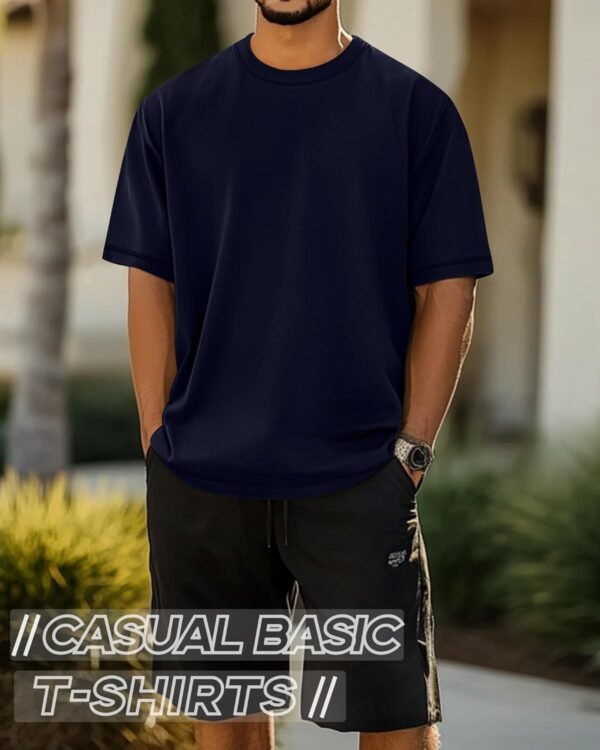3 Pack Men's Big and Tall T-Shirts, Crew Neck Cotton Short S...