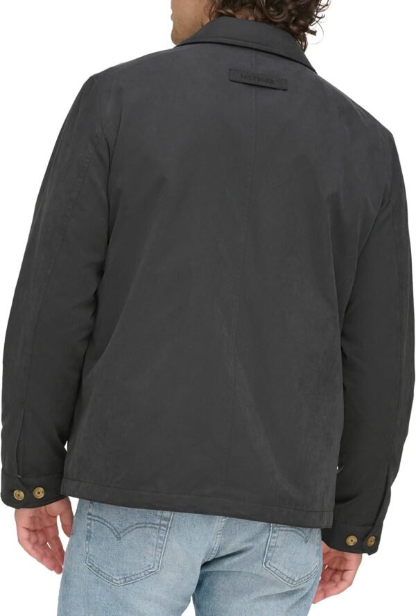 Tommy Hilfiger Men's Lightweight Microtwill Golf Jacket (Sta...