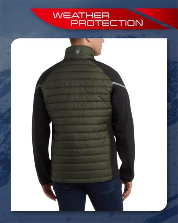 Spyder Men's Active 2fer Jacket - Midweight Insulated Quilte...