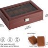 ProCase Watch Box Organizer for Men, 12 Slot Watch Display C...