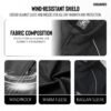 Mens softshell jacket, Insulated windbreaker Fleece Lined Ra...