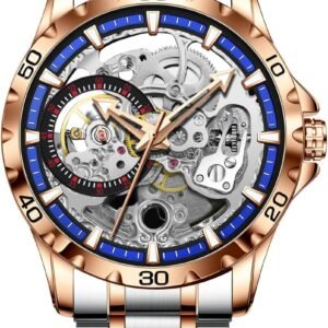 Men's Flywheel Automatic Watch Men's Skeleton Watch Men's Wa...