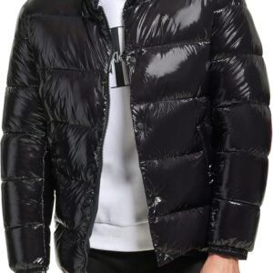 Calvin Klein Men's Snap Front Puffer Jacket