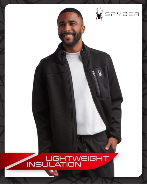 Spyder Men's Jacket - Full Zip Up Soft Encore Fleece Jackets...