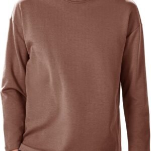 Men's Striped Long Sleeved T-Shirt, Casual Round Neck Long S...