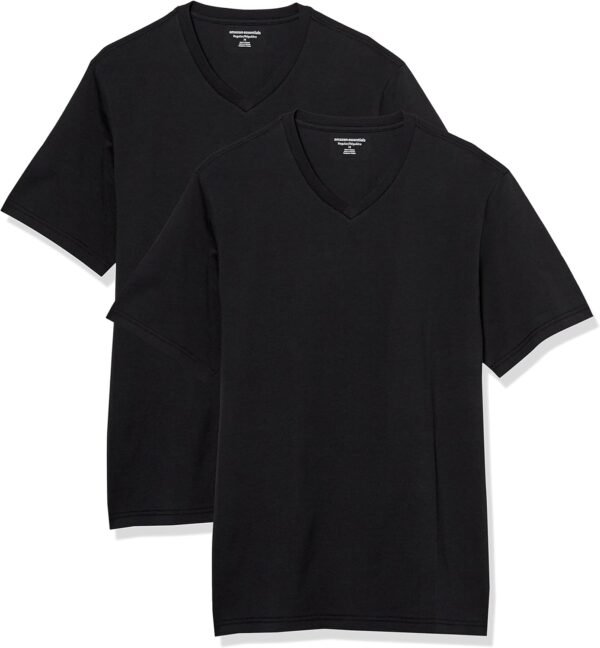Amazon Essentials 100% Cotton T Shirts for Men, Regular-Fit ...