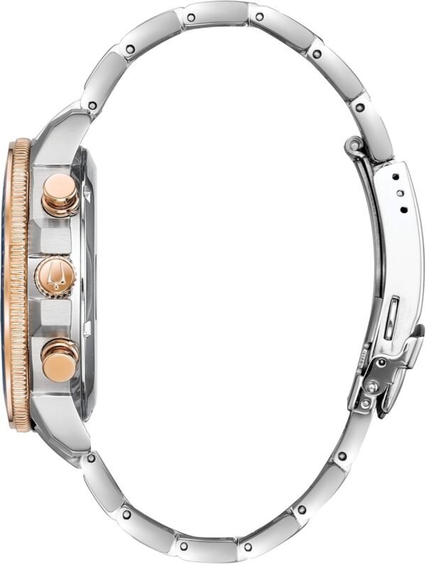 Bulova Men's Marine Star Series C Two-Tone Rose Gold Stainle...