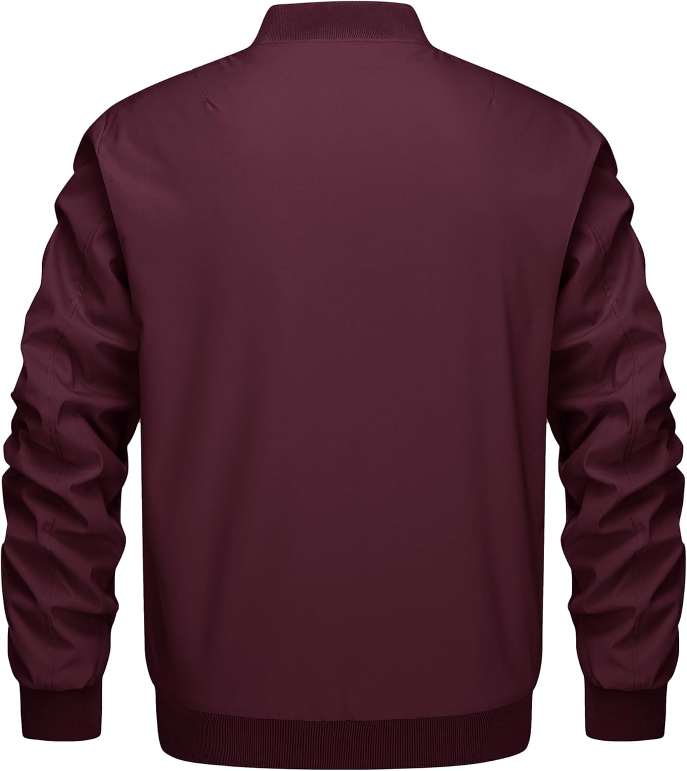 KEFITEVD Men's Jacket Casual Windproof Bomber Jackets Full Z... - Image 7