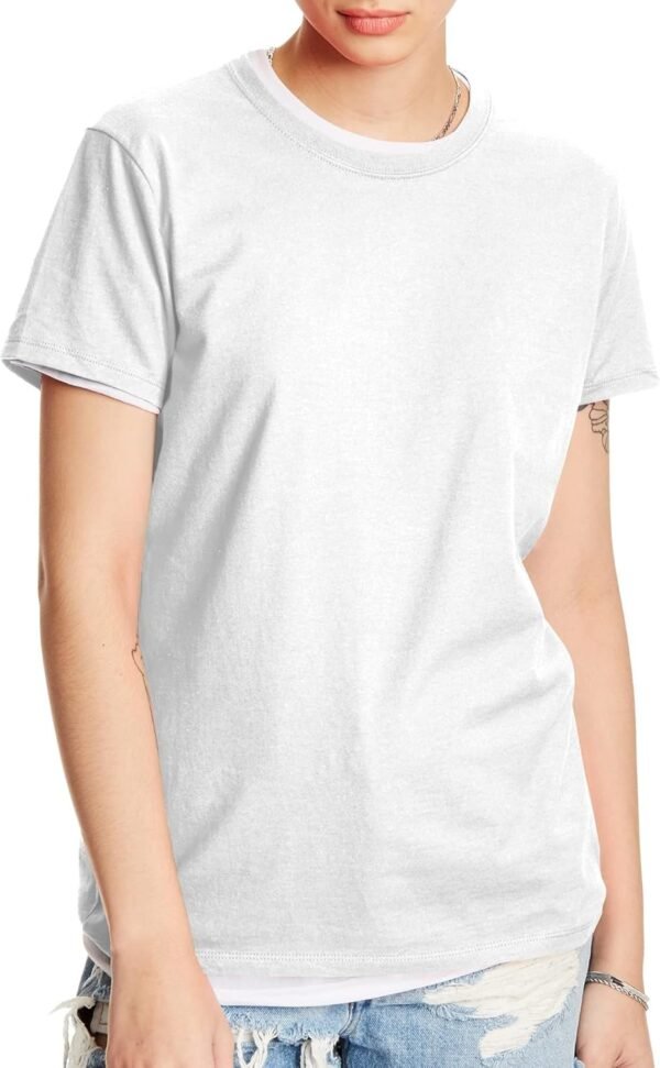 Hanes Perfect-T Crewneck T-Shirt, Lightweight Cotton Short S...