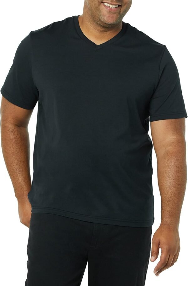 Amazon Essentials 100% Cotton T Shirts for Men, Regular-Fit ...