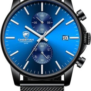 GOLDEN HOUR Mens Watch Fashion Sleek Minimalist Quartz Analo...