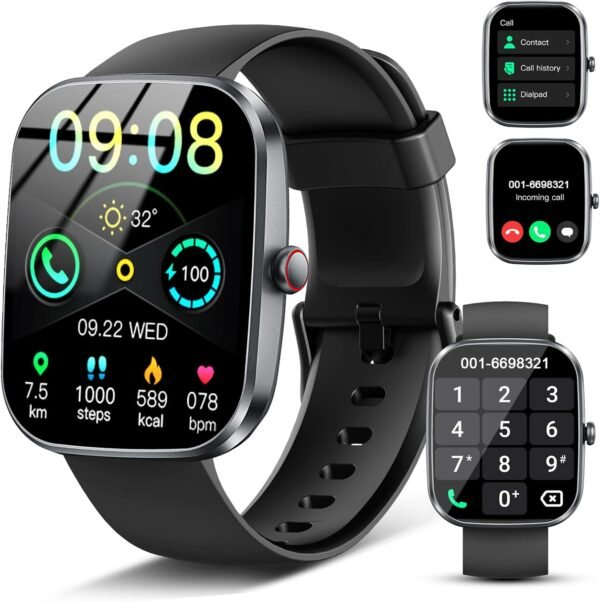 Smart Watch(Answer/Make Call), 1.91" Smartwatch for Men Wome...