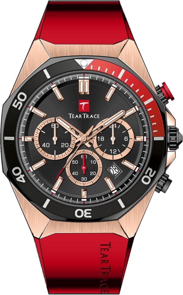 Watches for Men Luxury Chronograph 3ATM Waterproof Quartz Sp...