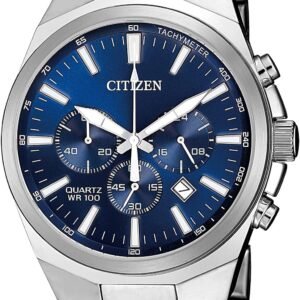 Citizen Men's Classic Chronograph Quartz Watch, Stainless St...