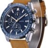 Watches for Men Leather Band Chronograph Mens Watches 30M Wa...