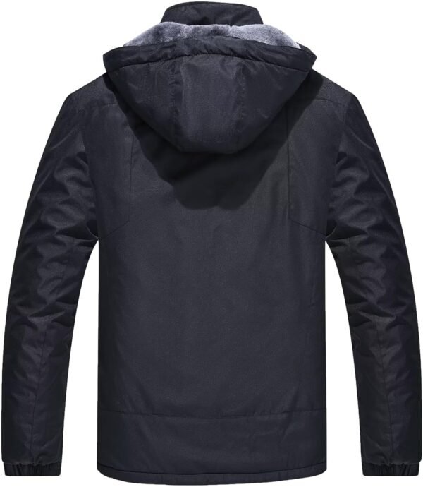 Men's Mountain Ski Jacket Waterproof Fleece Liner Snow Coat ...
