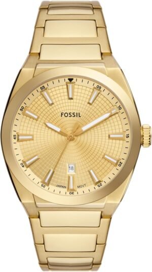 Fossil Men's Everett Quartz Stainless Steel Three-Hand Watch