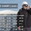 ELLSWOS Men's Waterproof Ski Jacket Winter Snow Coat Warm Ho...