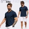 ZITY 3 Pack Men Polo Shirts Short Sleeve with Pocket Sport W...