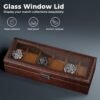 ProCase Watch Box for Men, 6 Slot Mens Watch Case, Watch Sto...