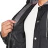 Dickies Men's Fleece Hooded Duck Shirt Jacket with Hydroshie...
