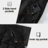 Gopune Men's Windproof Bomber Jacket Warm Water Resistant Wi...