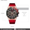 Watches for Men Luxury Chronograph 3ATM Waterproof Quartz Sp...