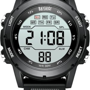 Mens Watches Digital Watches for Men Casual Sports Military ...