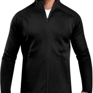 Men's Track Jackets Full Zip Running Athletic Workout Lightw...