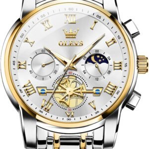 OLEVS Men Business Watches Dress Watch with Day,Green/Black/...