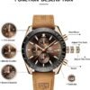 BY BENYAR Watch for Men Analog Quartz Chronograph Waterproof...