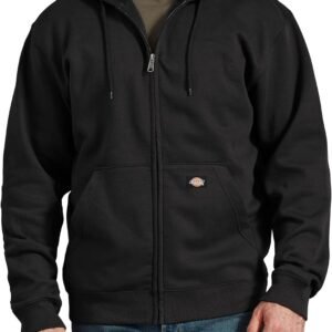Dickies Men's Full Zip Fleece Hoodie