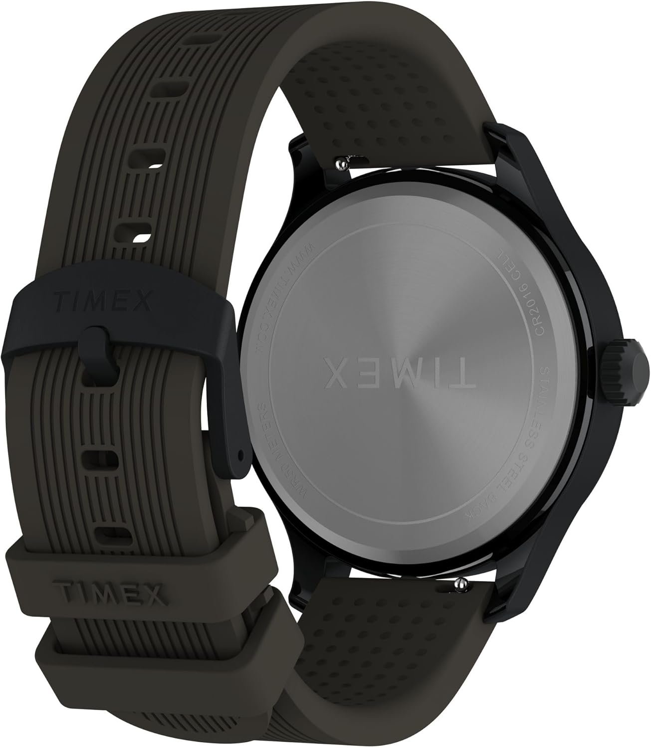 Timex Men's Expedition Metal Field Brown Leather Strap Watch - Image 5