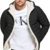 Calvin Klein mens Mid-weight Sherpa Lined Puffer