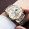 OLEVS Men Business Watches Dress Watch with Day,Green/Black/...