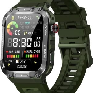 Military Smart Watch for Men with Call Function,Fitness Smar...
