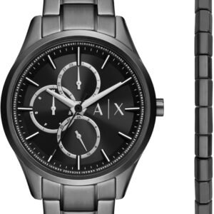 AX Armani Exchange Men's Watch Gift Set; Watch and Bracelet ...