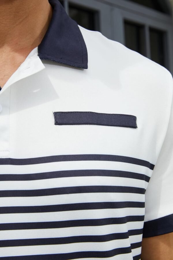 Men's Casual Polo Shirts Short Sleeve Fashion Golf Shirt Cla...