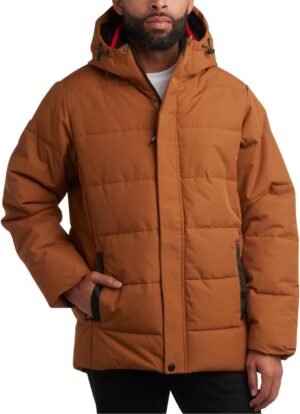 CANADA WEATHER GEAR Men's Winter Jacket – Heavyweight Puffer...