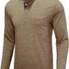 Uposiut Mens Henley Shirts Long/Short Sleeve T Shirt Fashion...