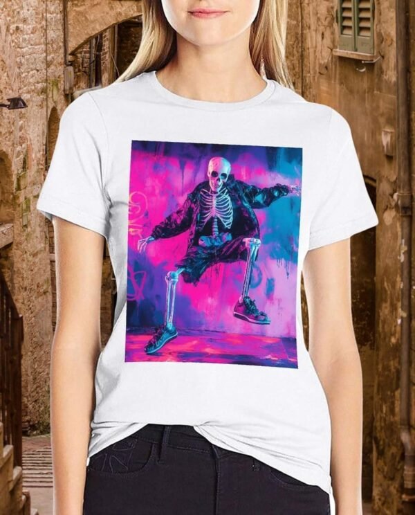 Streetwear Oversized Vintage Print T Shirt for Women Short S...