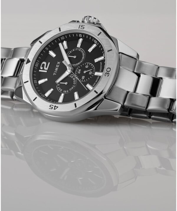 Timex Men's Essex Avenue Day-Date 44mm Quartz Watch