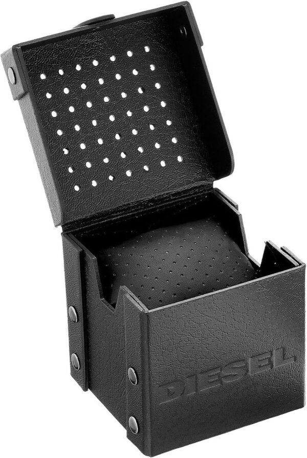 Diesel RASP Watch for Men, Quartz Movement with Silicone, St...