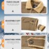 MAGCOMSEN Men's Winter Jacket Lined Sherpa Jacket Warm Truck...