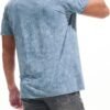 VEIISAR Men's Crew Neck T Shirt - Fitted Elastic Tees Fresh ...