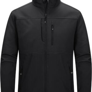33,000ft Men's Lightweight Softshell Jacket Warm Fleece Line...